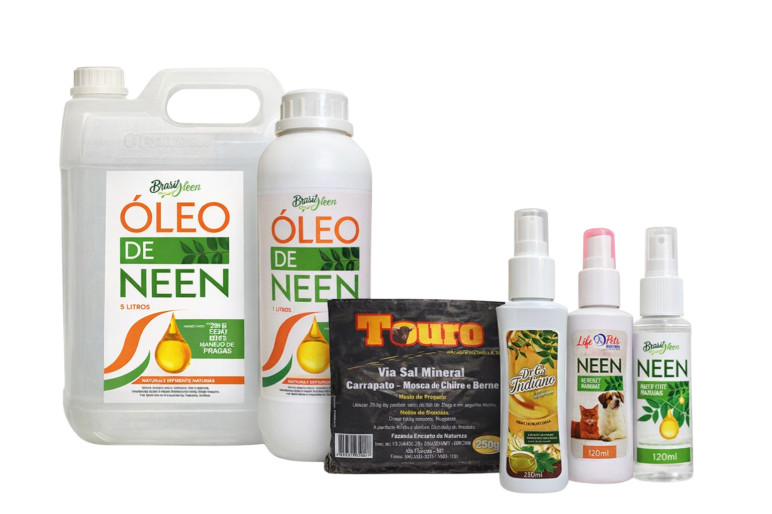 Linha de Produtos Brasil Neen