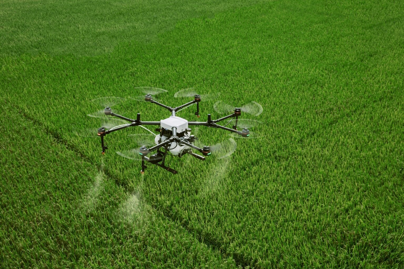 Drone Agrícola em Operação